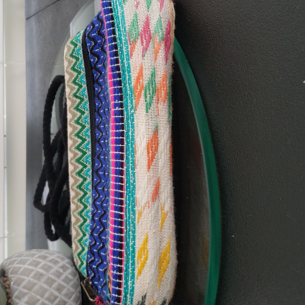 Eco Rising Tide Multicolored Multi Pattern Crossb… - image 7